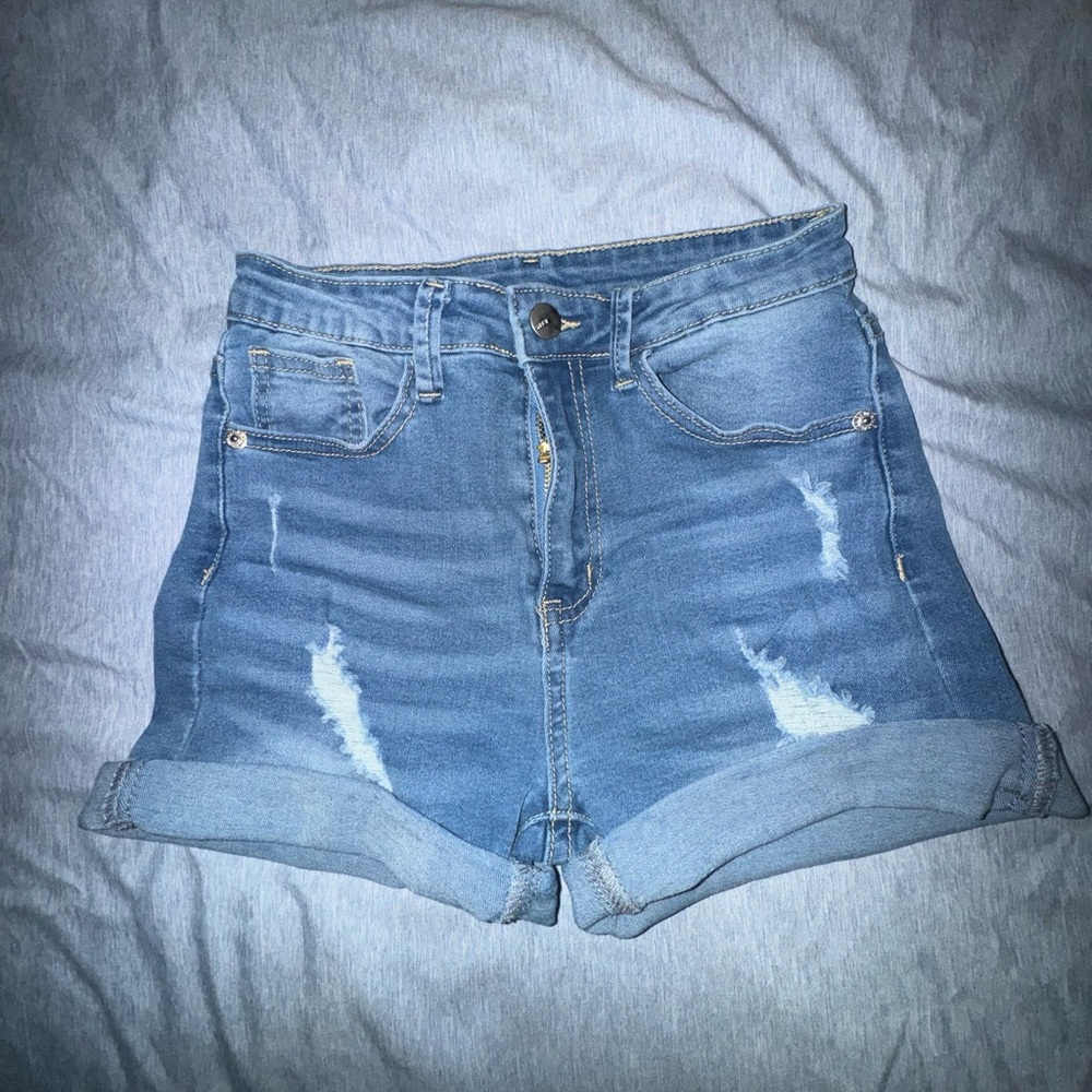 Shein jean shorts